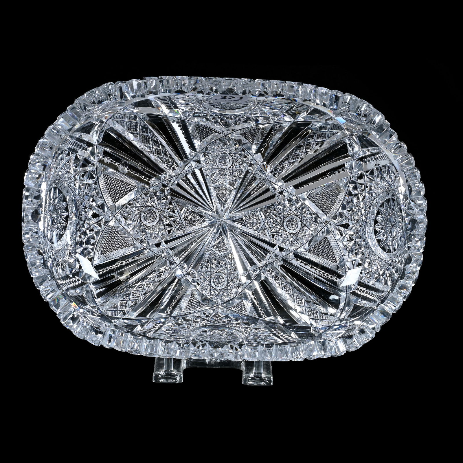 Rectangular Vegetable Bowl, ABCG, Wedgemere Pattern By Libbey (1 of 3)