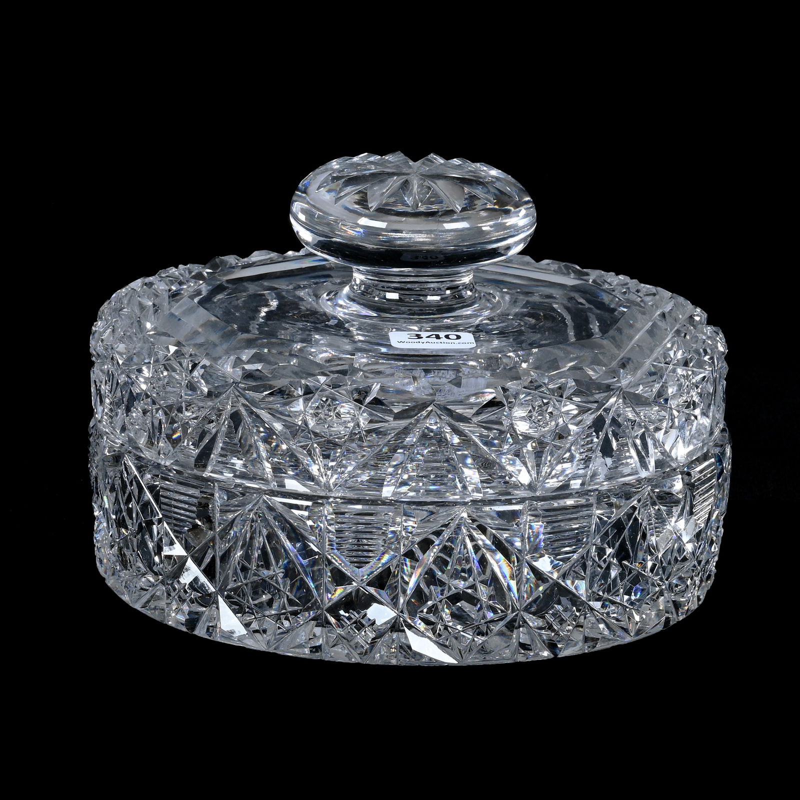 Covered Box, ABCG, Signed Hawkes, Hobstar (1 of 3)