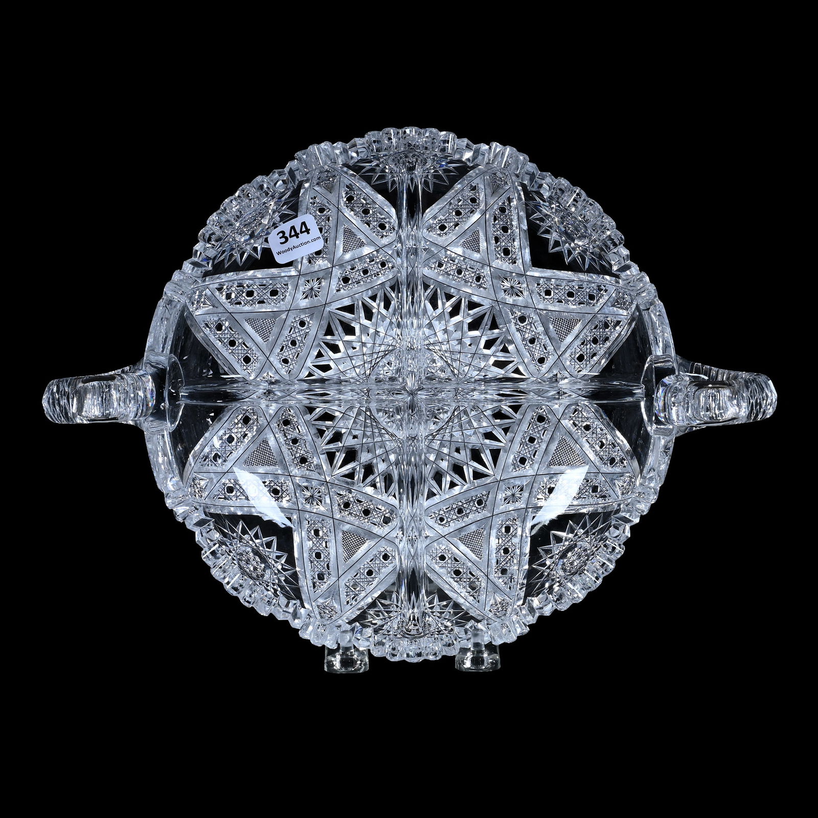 Two-Handled, Four-Division Bowl, ABCG (1 of 2)