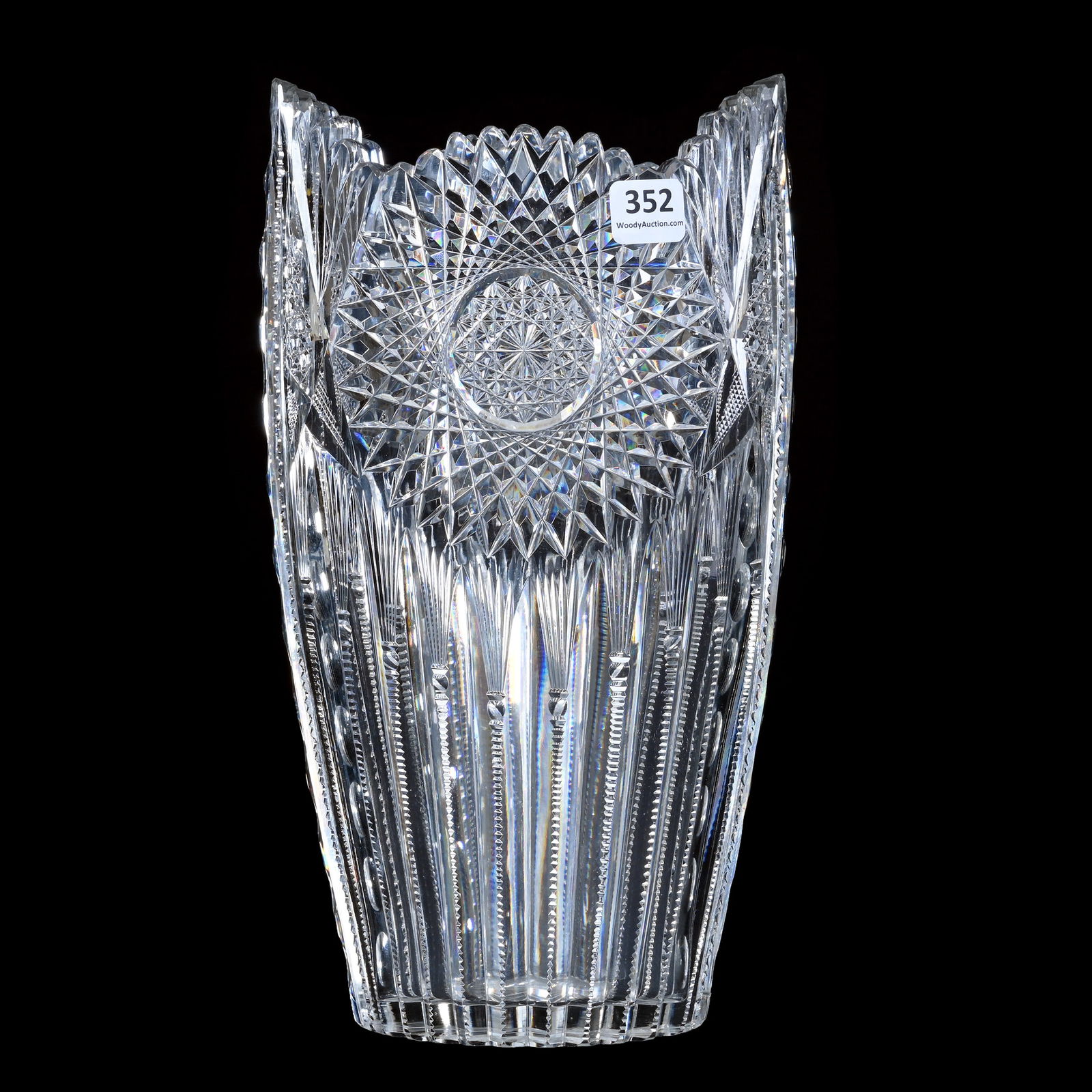 Oval Vase, ABCG, Elba Pattern By Pairpoint (1 of 3)