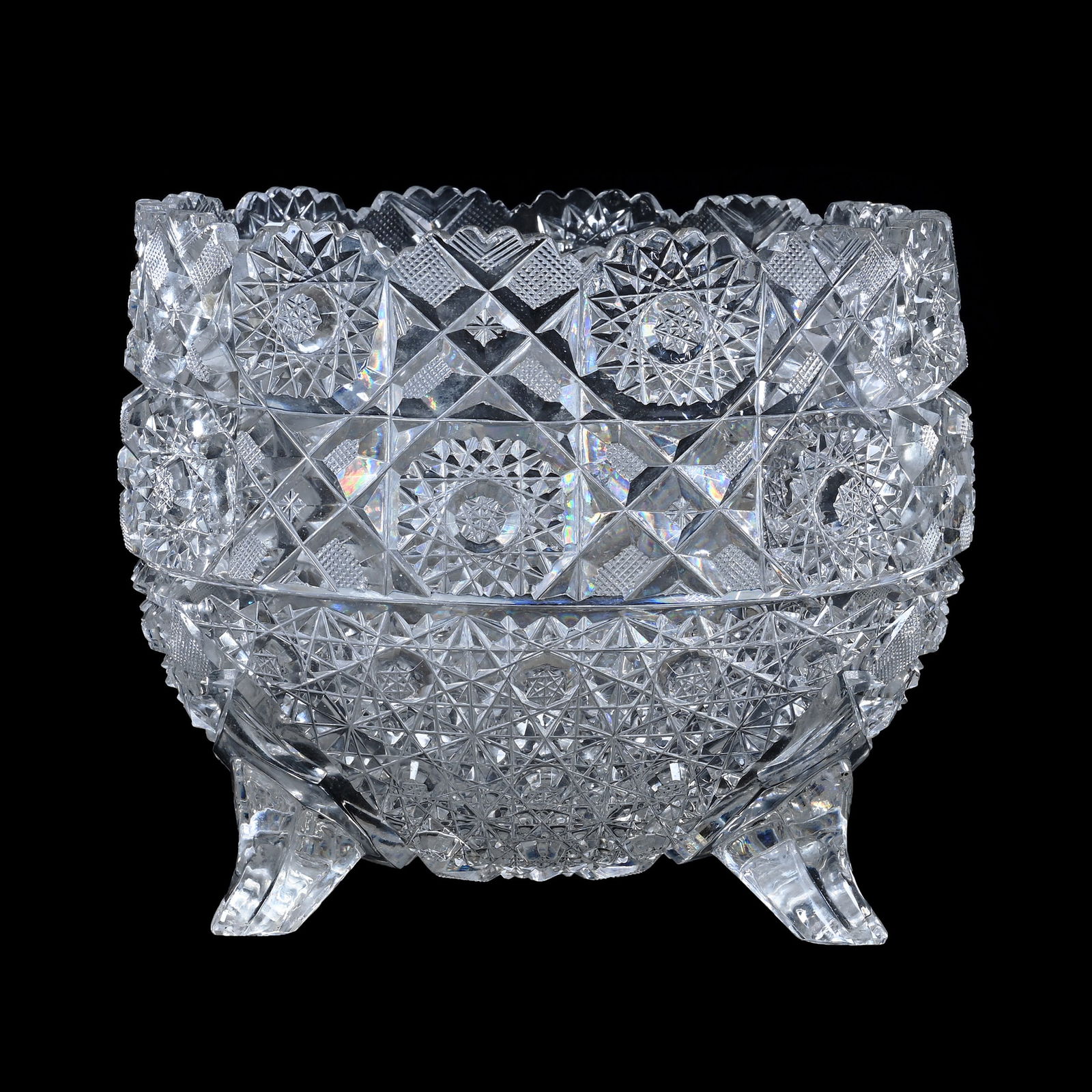 Three-Footed Bowl, ABCG, Hunt's Royal Pattern (1 of 3)