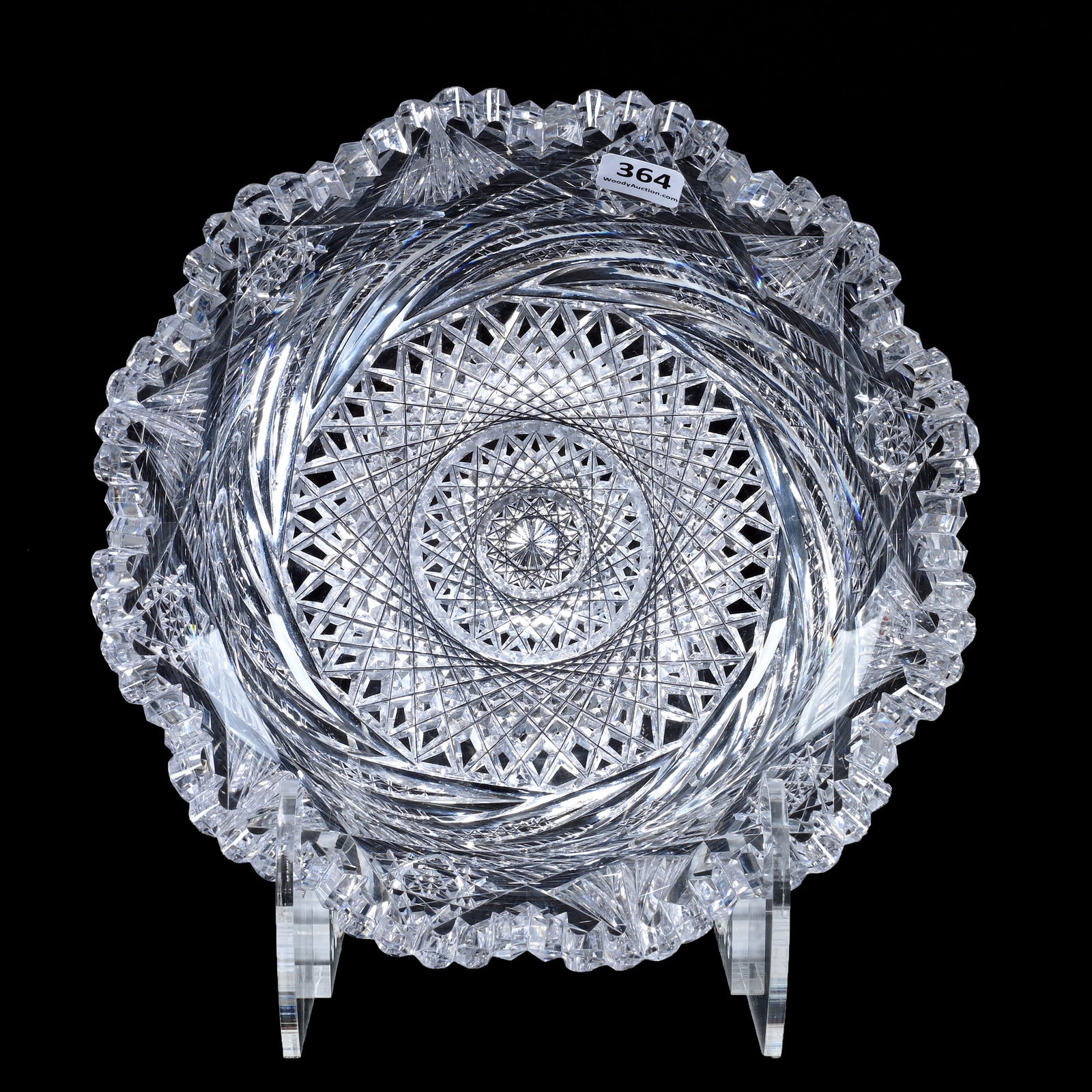 Bowl, ABCG, Signed J. Hoare, Modified Comet Pattern (1 of 3)