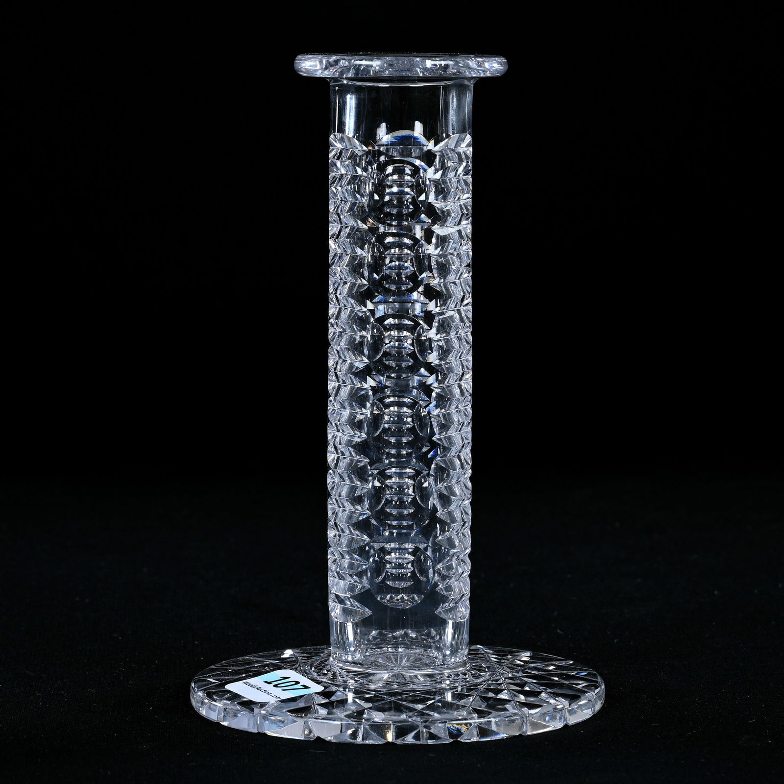 Hatpin Holder, American Brilliant Cut Glass, Naomi Pattern By Hawkes (1 of 3)