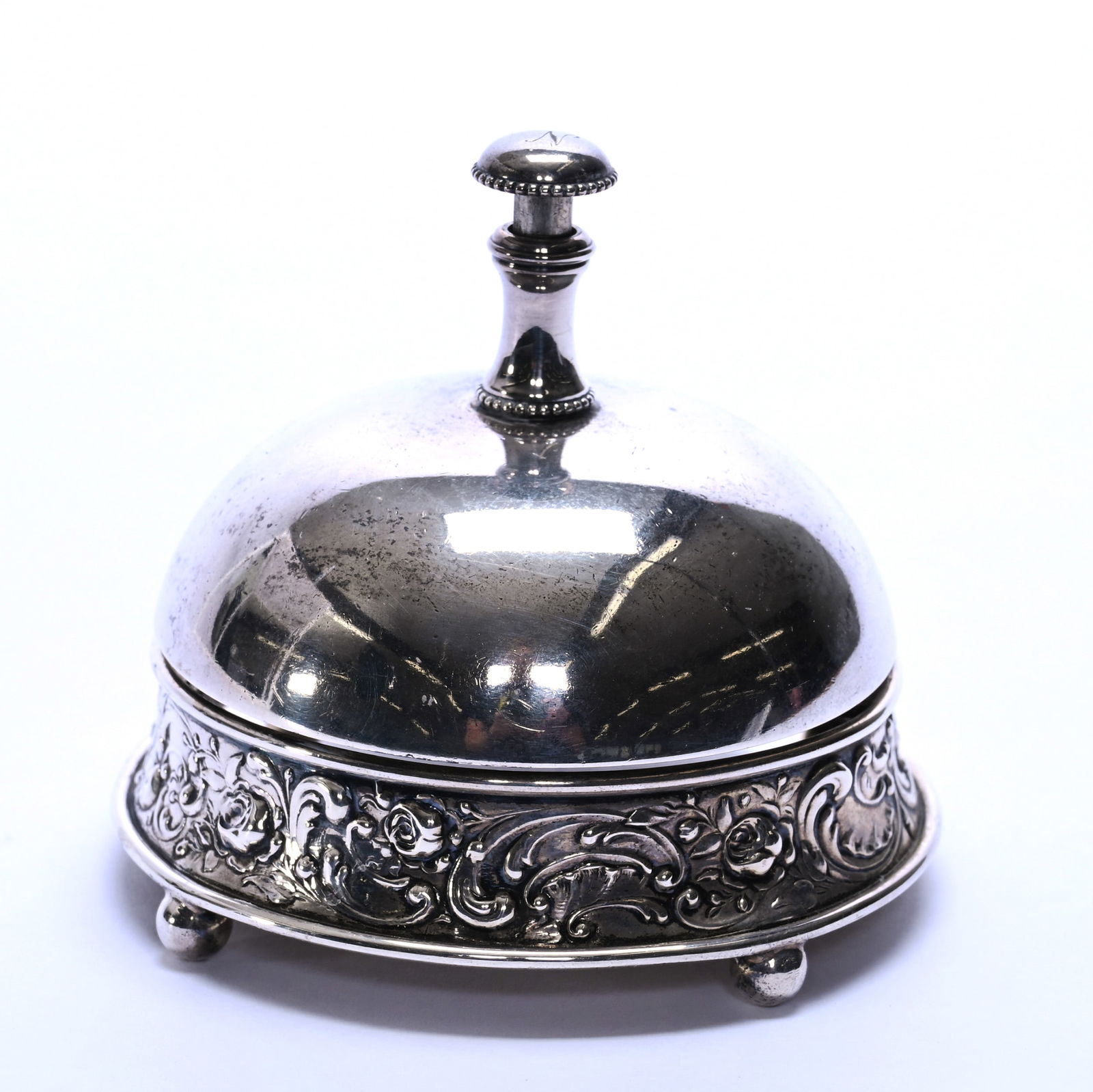 Counter Top Bell, Solid Sterling Silver Marked Gorham #545 (1 of 3)