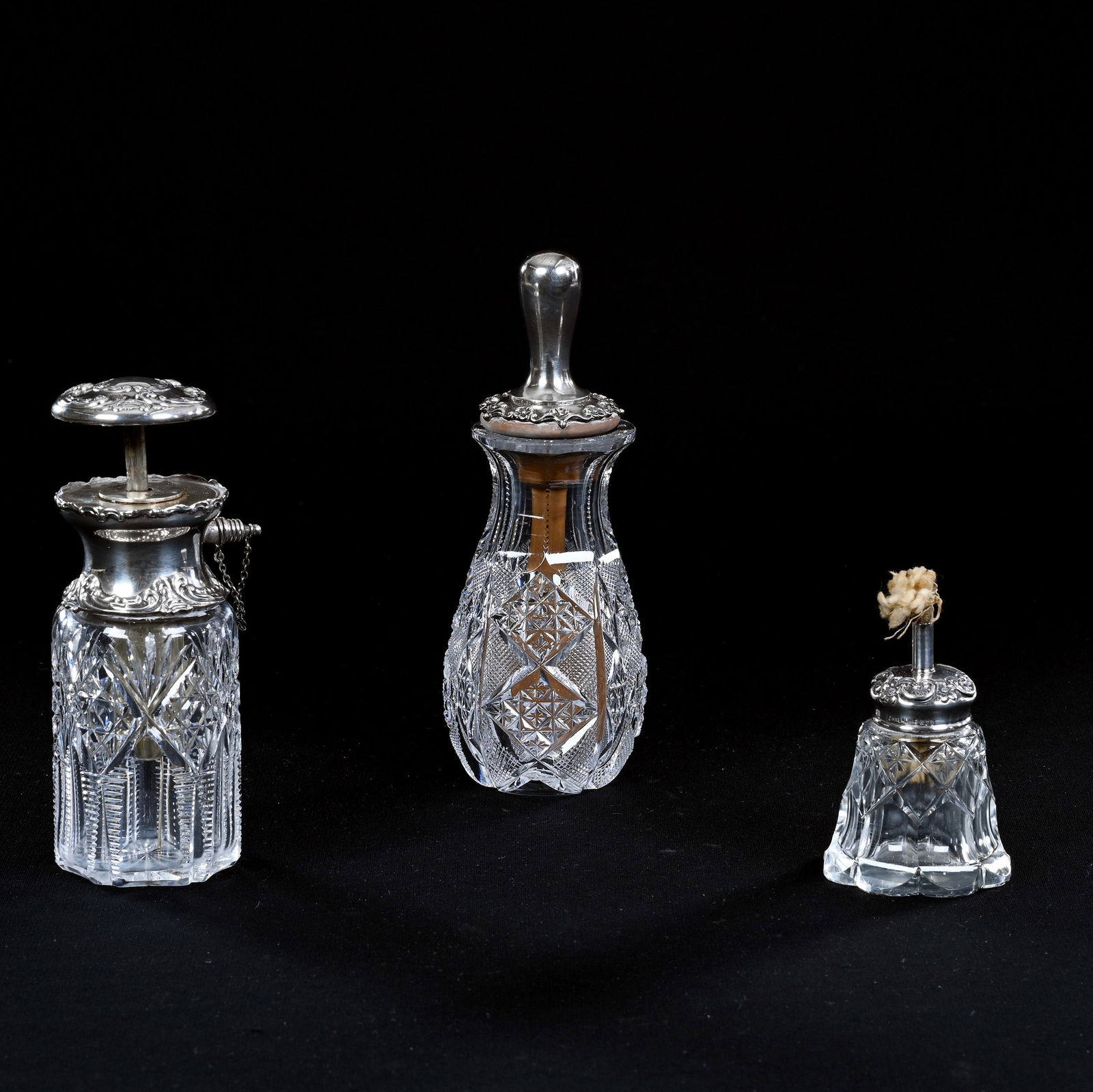 (3) Novelty Items, American Brilliant Cut Glass, Including (1 of 7)