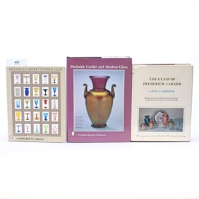 (3) Books About Steuben Glass