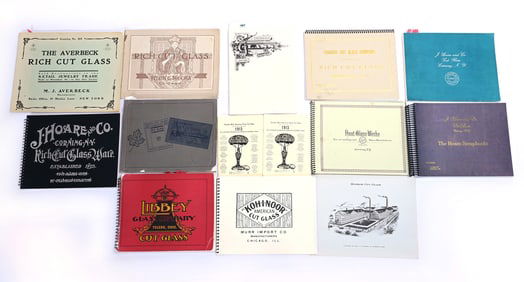 (14) Catalogs - American Brilliant Cut Glass - Including: