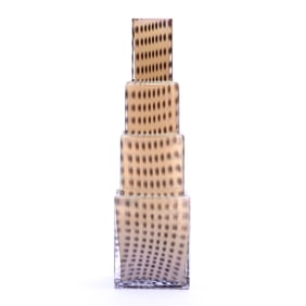 Metropolis Vase Designed By Bertil Vallien For Kosta Boda