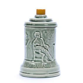 Cigarette Humidor/Dispenser, Unmarked Rookwood Pottery