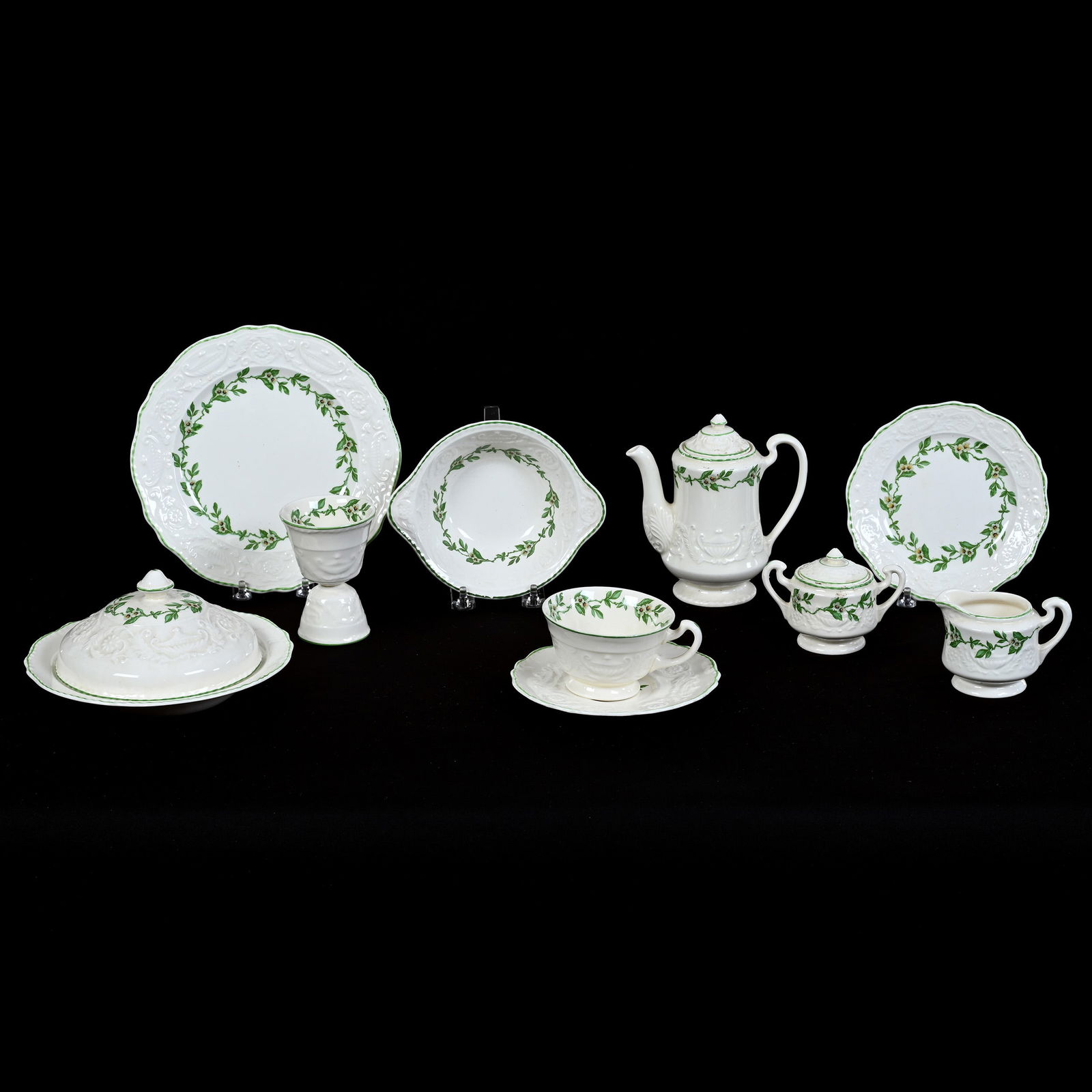 Breakfast Set, Ten Piece, Marked Adam Antiques By Steubenville (1 of 3)
