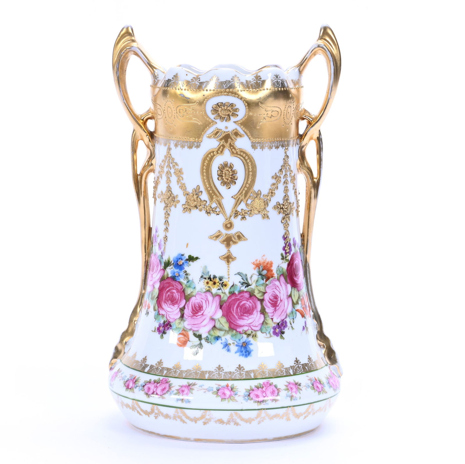 Two-Handled Vase, Beehive Mark (1900s Mark) (1 of 3)