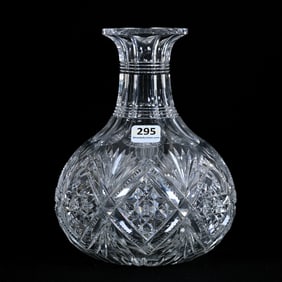 Water Carafe, ABCG, Victoria Pattern By W.C. Anderson For Libbey, Patented 1887