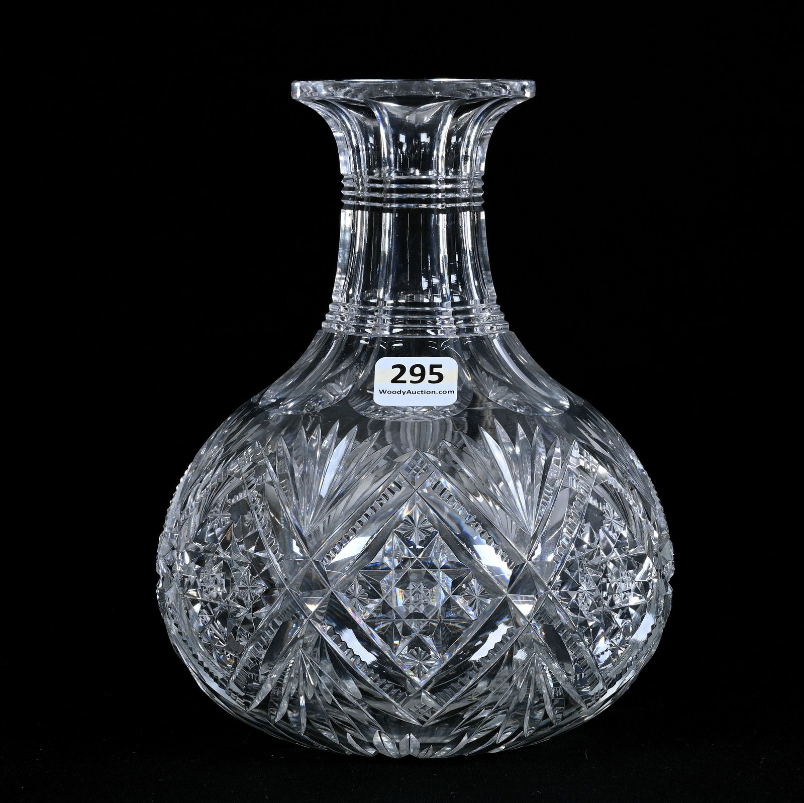 Water Carafe, ABCG, Victoria Pattern By W.C. Anderson For Libbey, Patented 1887 (1 of 6)