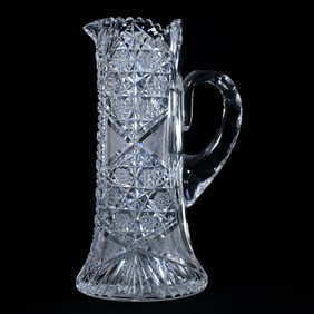 Tankard, ABCG, Hobstar Cluster, Strawberry Diamond, Button And Fan Motif