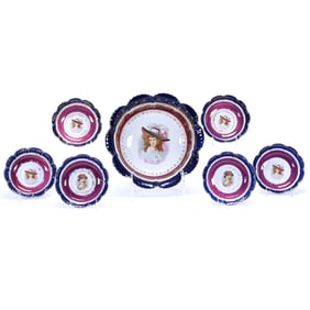 Berry Set, Marked Beehive, Classic Portraits