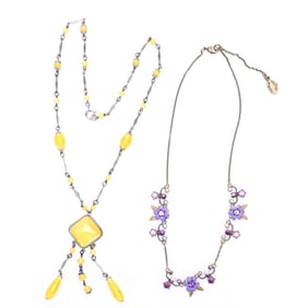 Jewelry - (2) Necklaces, Costume Jewelry