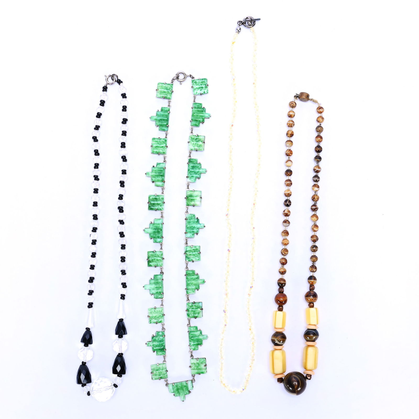 Jewelry - (4) Vintage Costume Jewelry Necklaces (1 of 4)