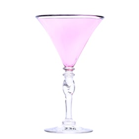Cocktail Stem, Unmarked Steuben Art Glass