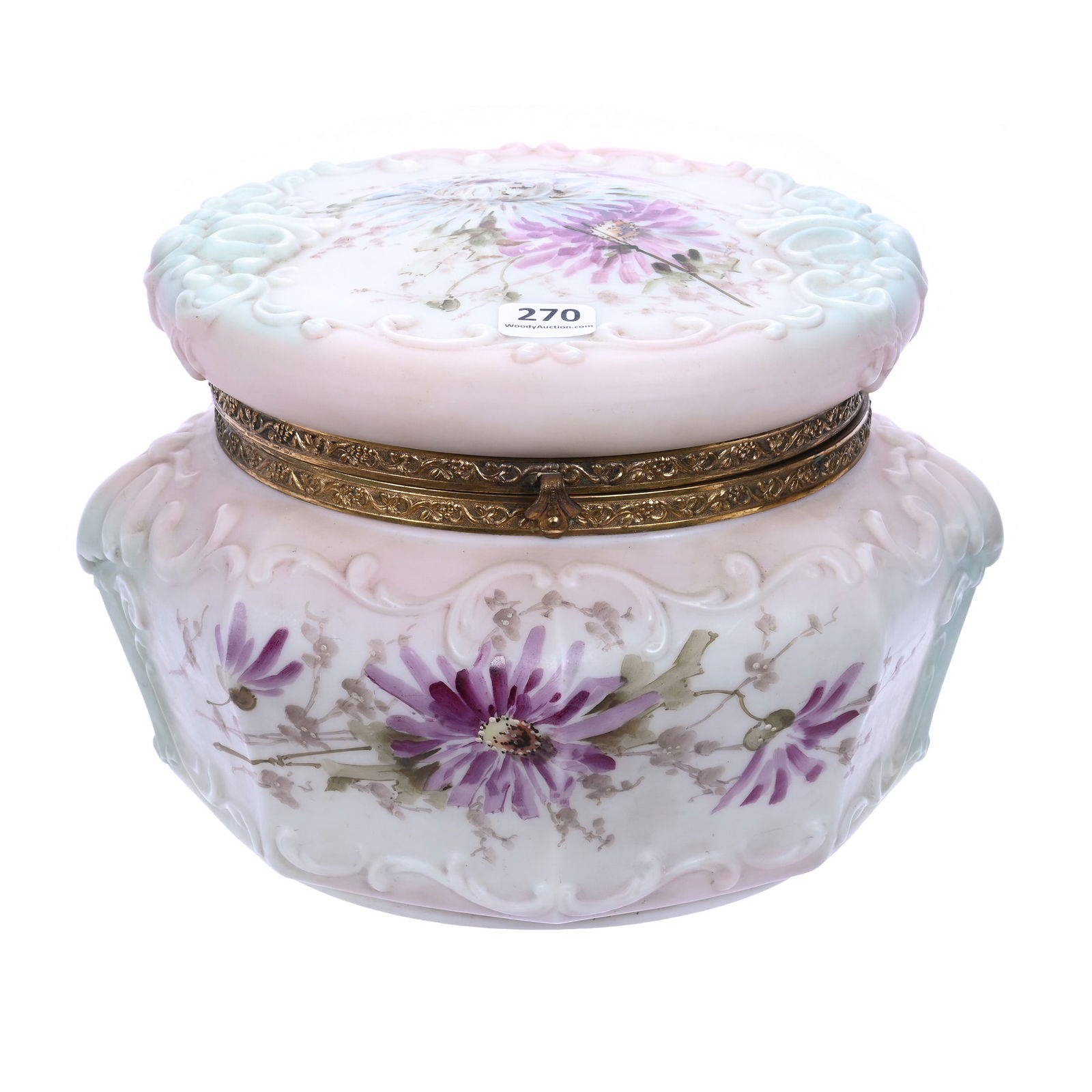 Dresser Box, Wave Crest Stamp Mark, Eight Sided Scroll Mold (1 of 4)