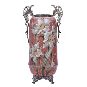 Two Handled Vase, Marked Kelva