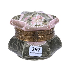 Jewel Box, Marked Kelva, Six Sided