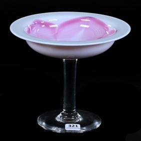 Compote, Designed By A. Douglas Nash, Signed Libbey