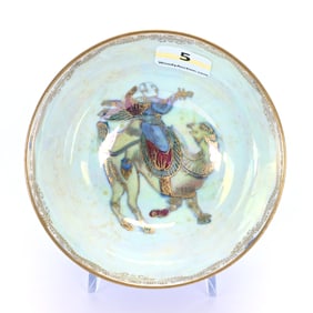 Marston Bowl Marked Wedgwood Dragon Lustre, #Z4829