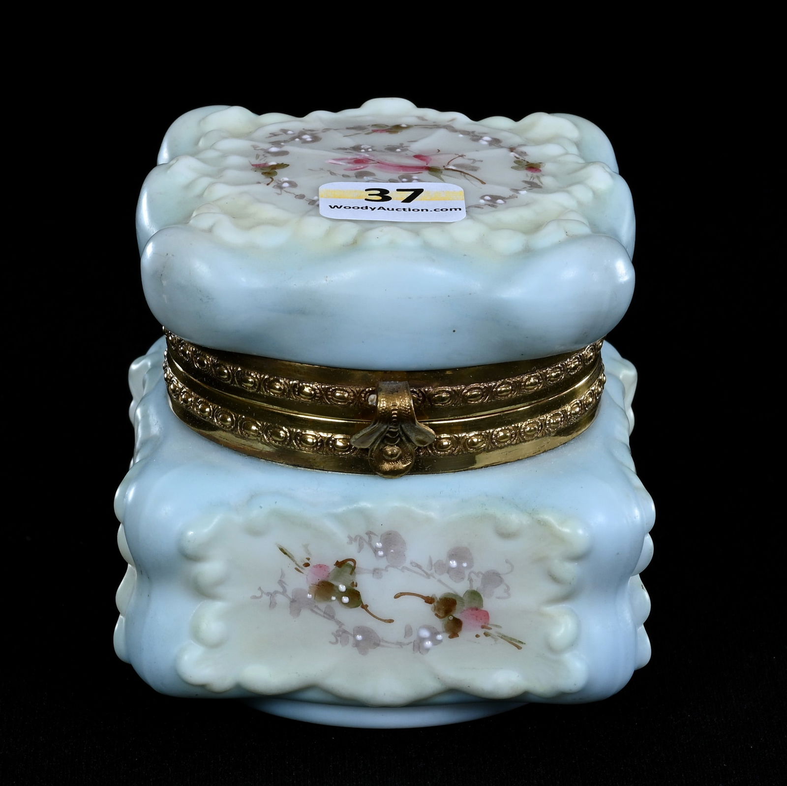 Square Jewel Box, Wave Crest Stamp Mark (1 of 4)