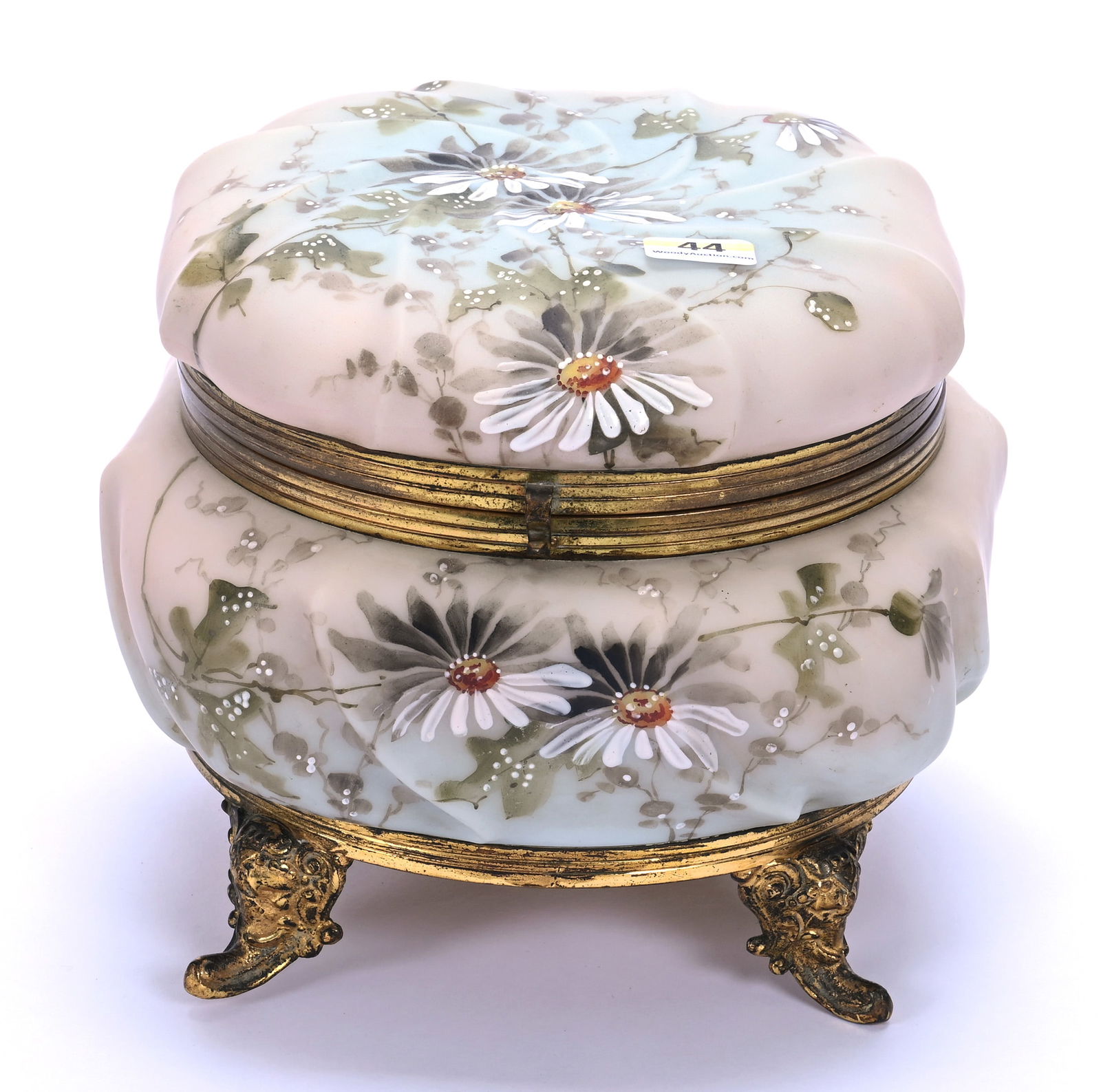 Dresser Box, Unmarked Wave Crest Swirl Mold (1 of 4)