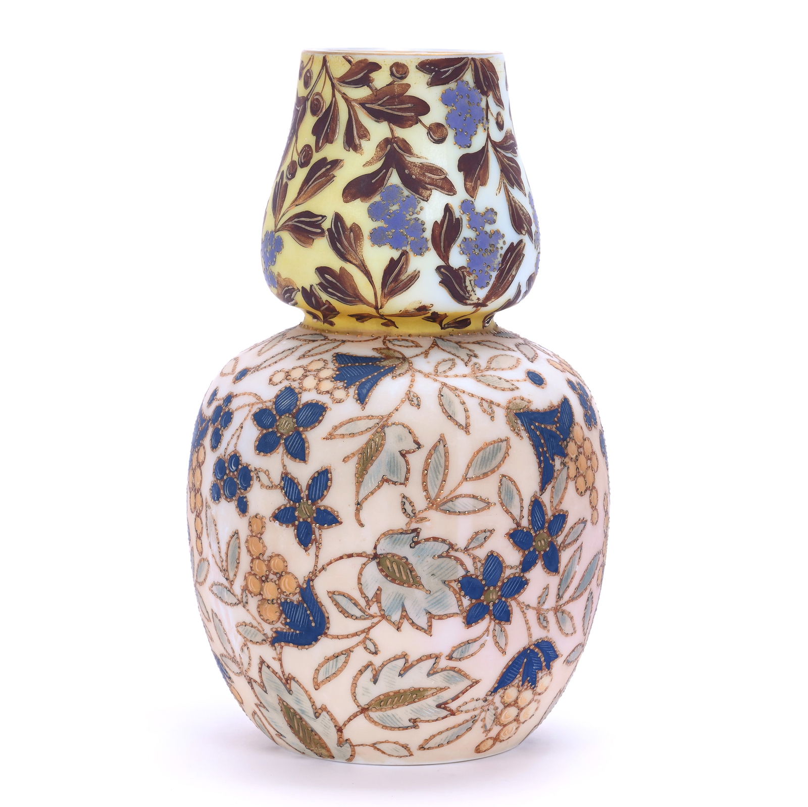 Vase, Gourd Shape, Marked Karlsbad Tischer (1 of 3)