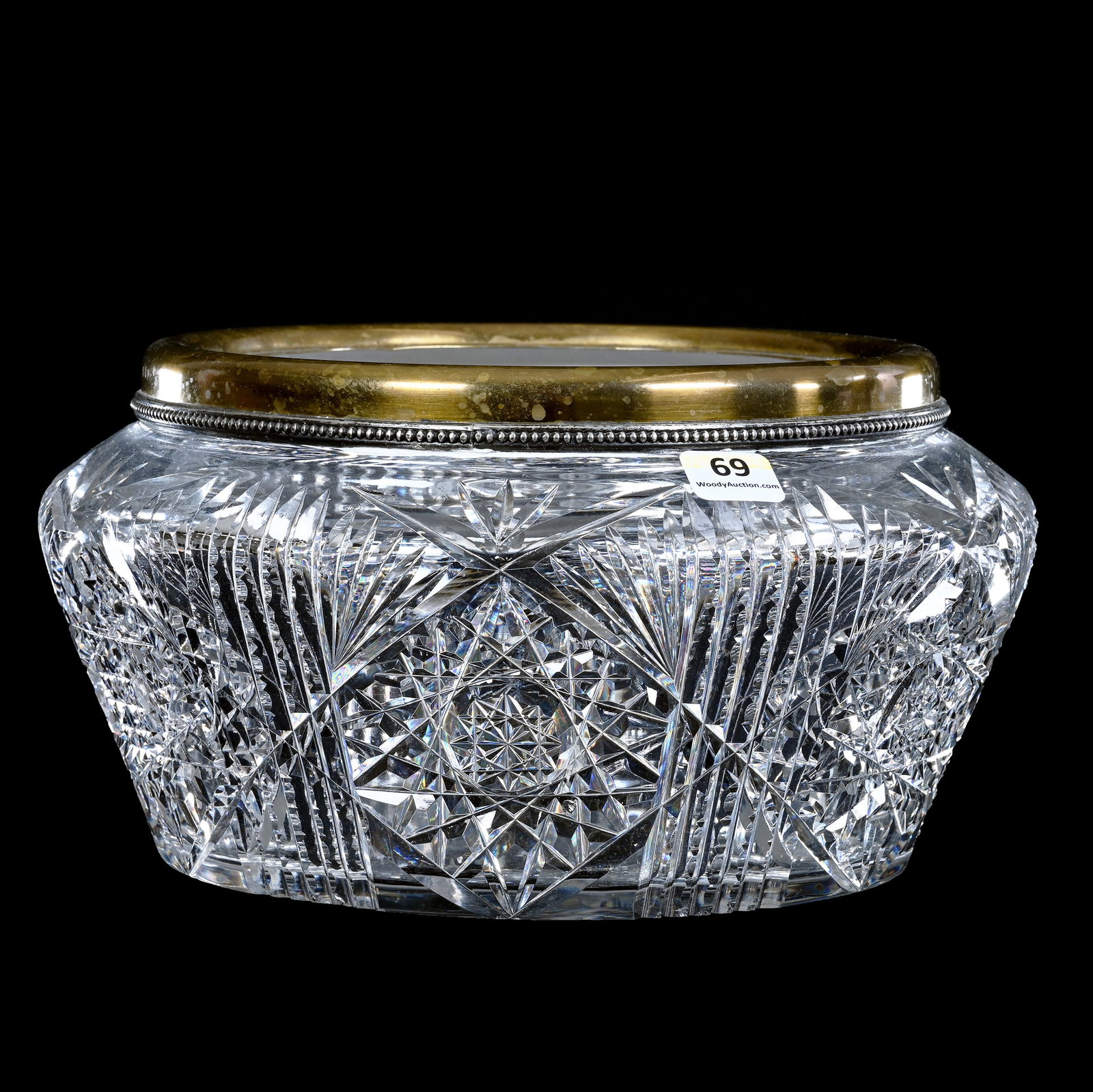 Fernery, American Brilliant Cut Glass, Hobstar, Prism And Fan Motif, Attributed To C.F. Monroe (1 of 3)