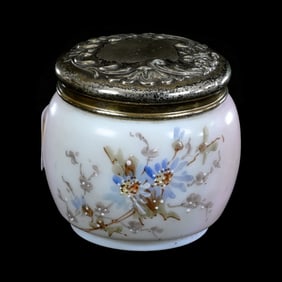 Vanity Jar, Wave Crest Banner Mark