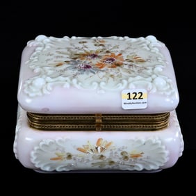 Dresser Box, Rectangular, Wave Crest Banner Mark