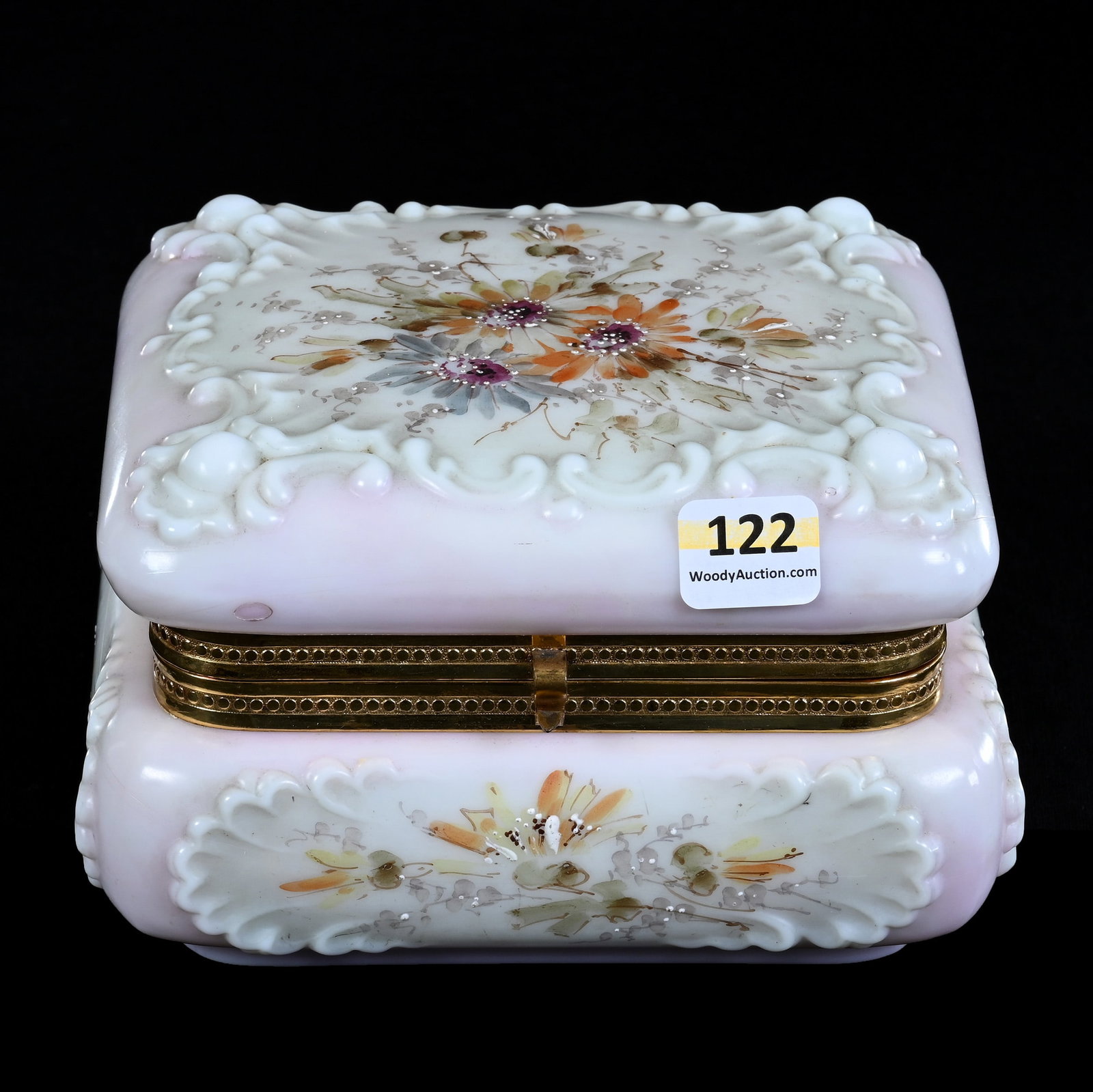 Dresser Box, Rectangular, Wave Crest Banner Mark (1 of 4)