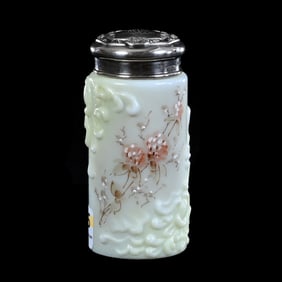 Vanity Jar, Wave Crest Banner Mark