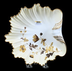 Shell Shape Bowl Marked K.T. & X. China