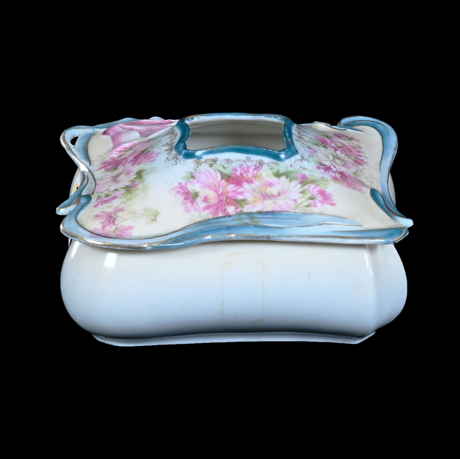 Hair Receiver, Embossed R.S. Prussia Mark (1 of 3)