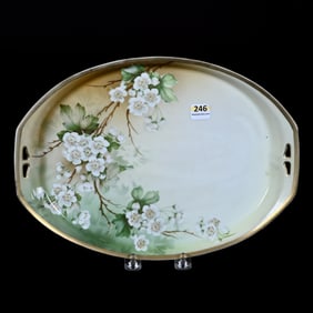 Dresser Tray Marked R.S. Prussia