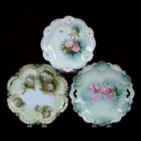 (3) Plates Marked R.S. Prussia