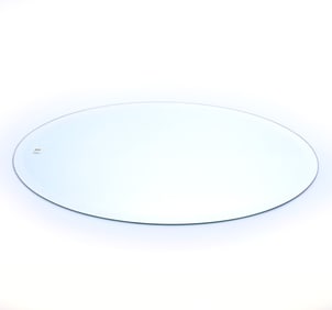 Oval Beveled Mirror Plateau