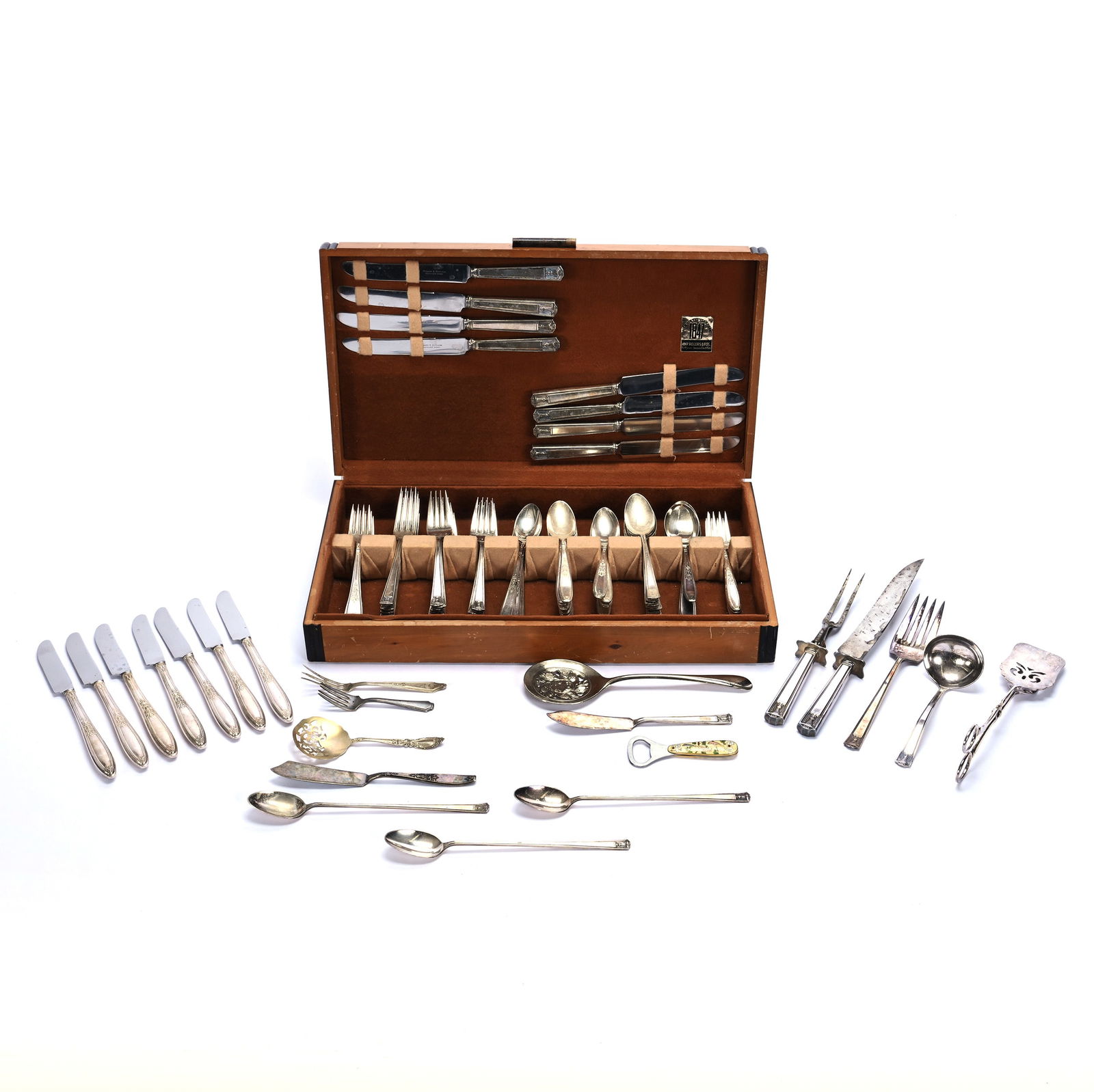 (2) Sets Of Silverplate Flatware (1 of 9)