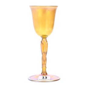Wine Stem, Marked L.C.T