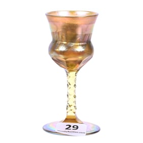 Cordial Stem, Signed L.C.T. #C554