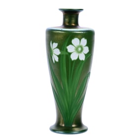 Vase, Signed L.C. Tiffany-Favrile #4385J
