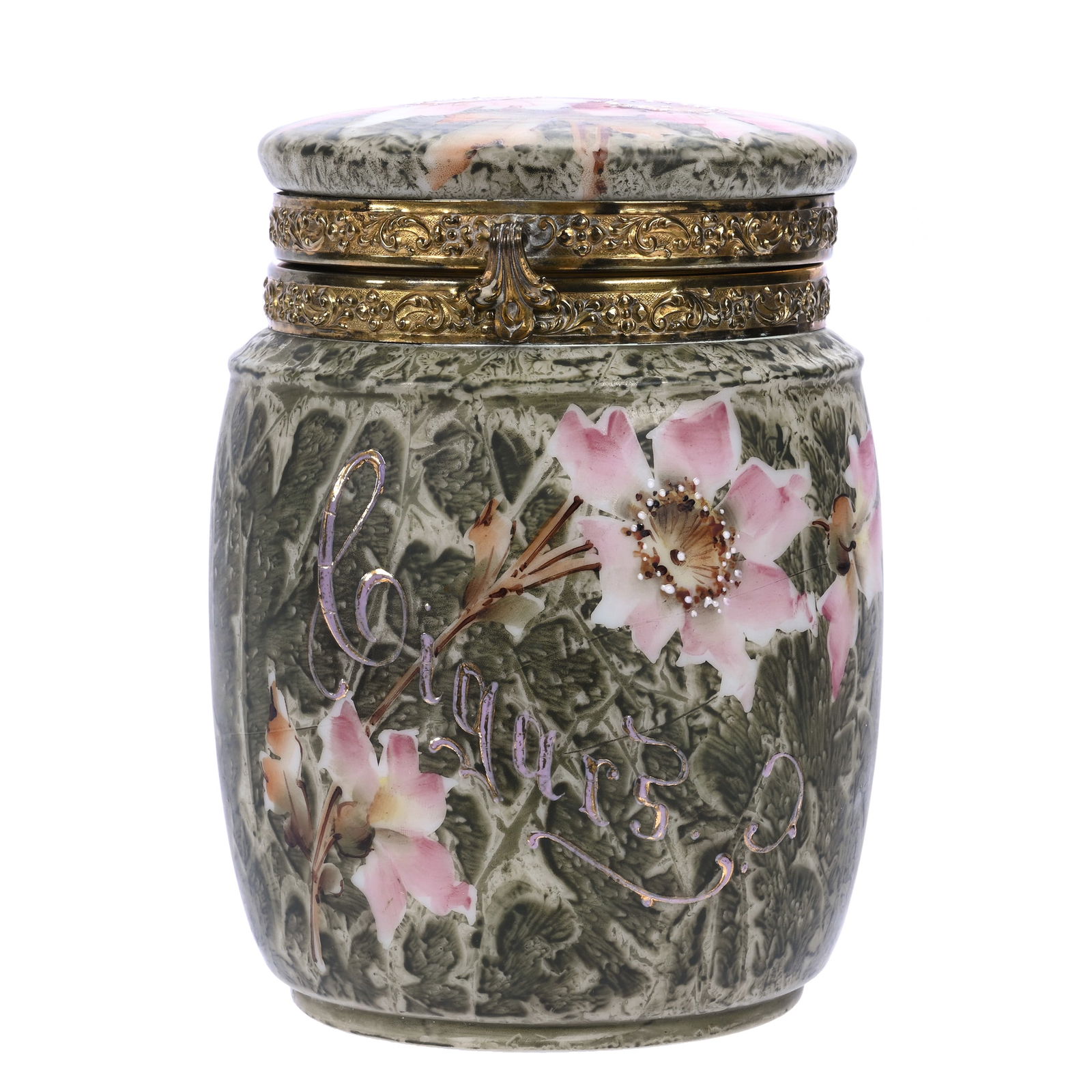 Cigar Jar, Marked Kelva (1 of 4)