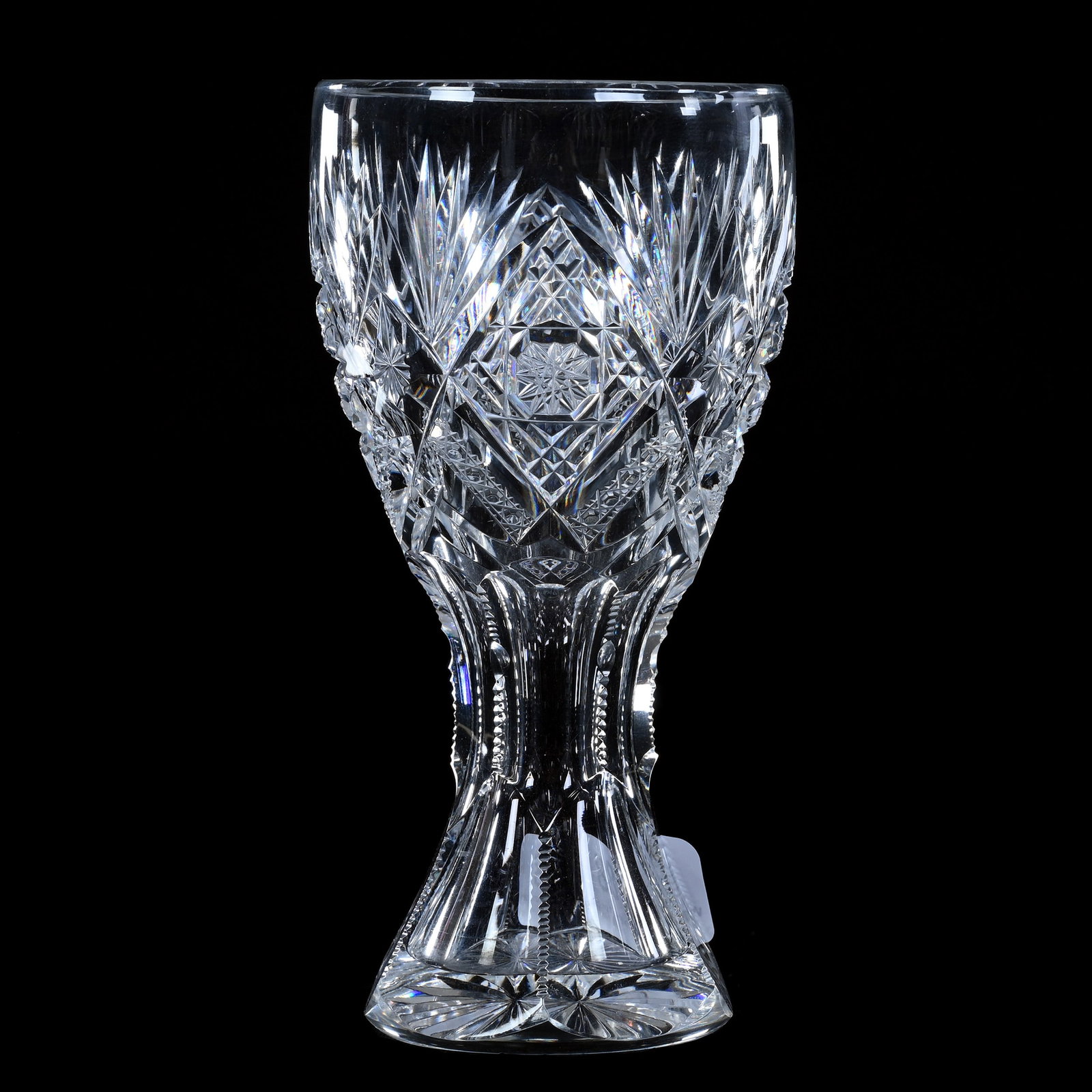 Apollinaris Glass, American Brilliant Cut Glass,, Imperial Pattern By Libbey - Very Rare Form!: Apollinaris Glass, American Brilliant Cut Glass,, Imperial Pattern By Libbey - Very Rare Form!, 5" x 2.5", , Ed Kukla Estate Collection, MI