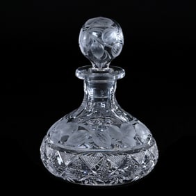Perfume Bottle, ABCG, Signed Pitkin & Brooks Berrie Pattern