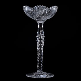 Compote, ABCG, Signed J. Hoare Comet Pattern