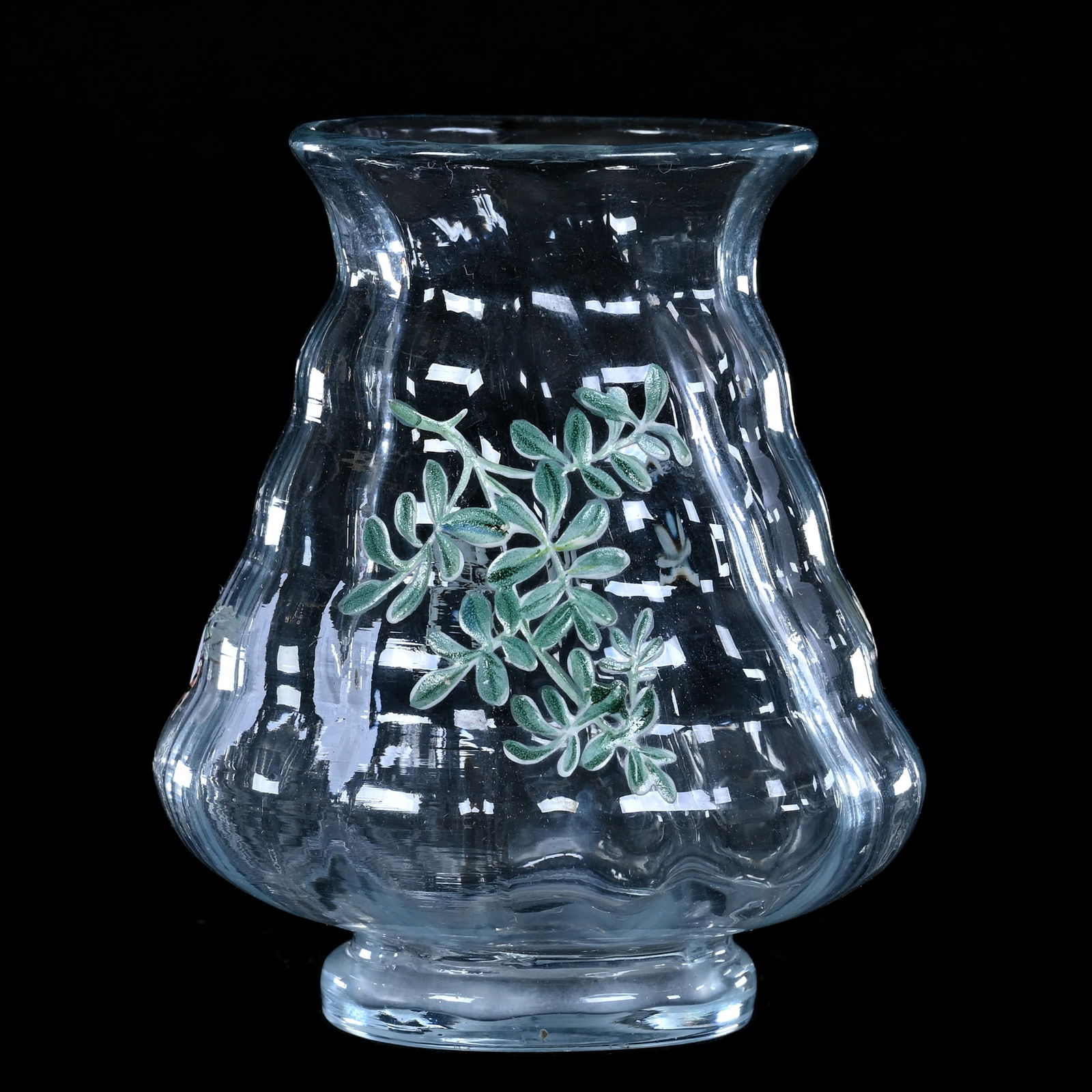 Vase Signed Emile Galle French Art Glass (1 of 4)