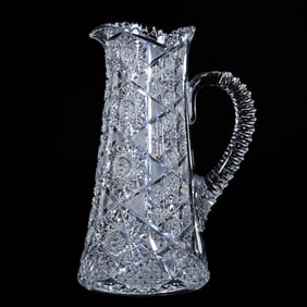 Tankard, ABCG, Exceptionally Well Cut Hobstar, Hobstar Cluster, Crosscutting, Cane & Star